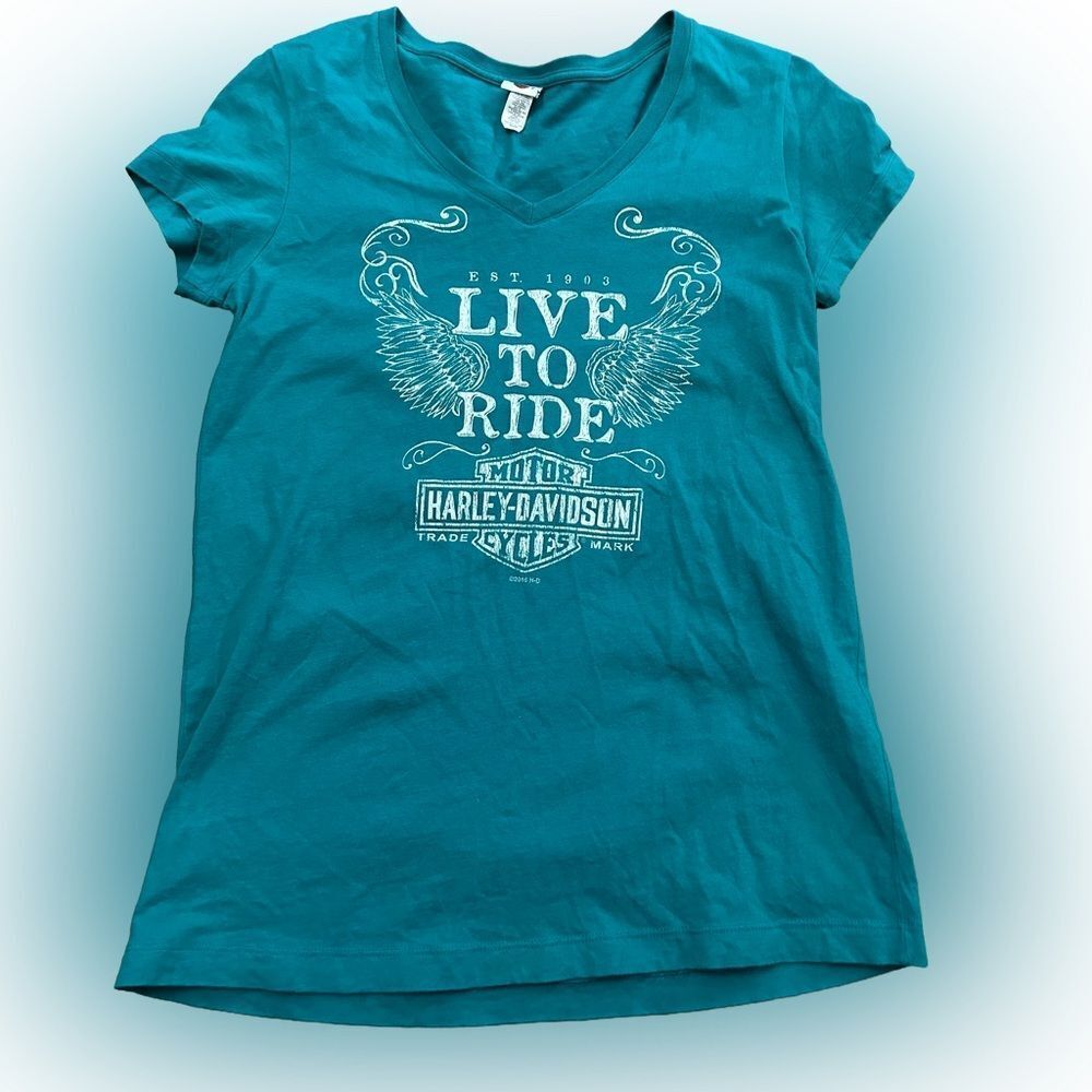 Women’s Harley Davidson Live To Ride T-shirt